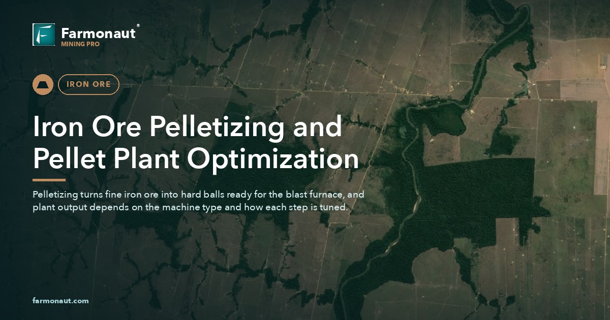 Iron Ore Pelletizing And Pellet Plant Optimization