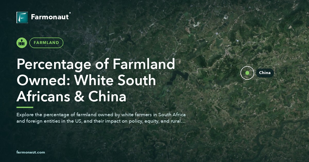 Percentage Of Farmland Owned: White South Africans &Amp; China