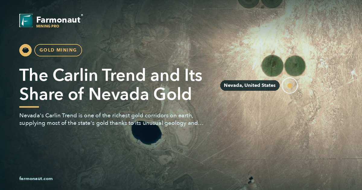 The Carlin Trend And Its Share Of Nevada Gold