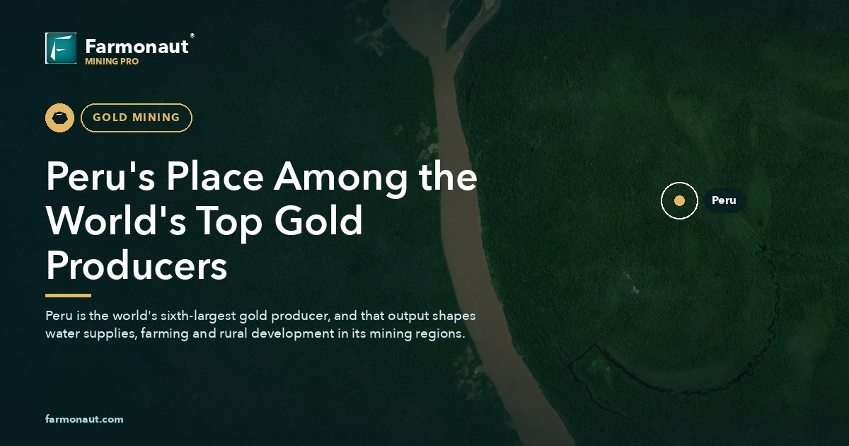 Peru'S Place Among The World'S Top Gold Producers