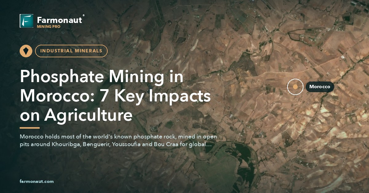Phosphate Mining In Morocco: 7 Key Impacts On Agriculture