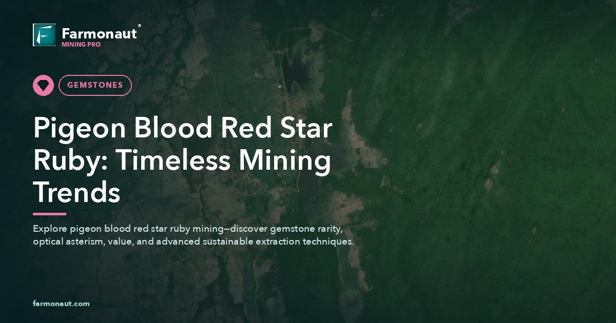 Pigeon Blood Red Star Ruby: Timeless Mining Trends