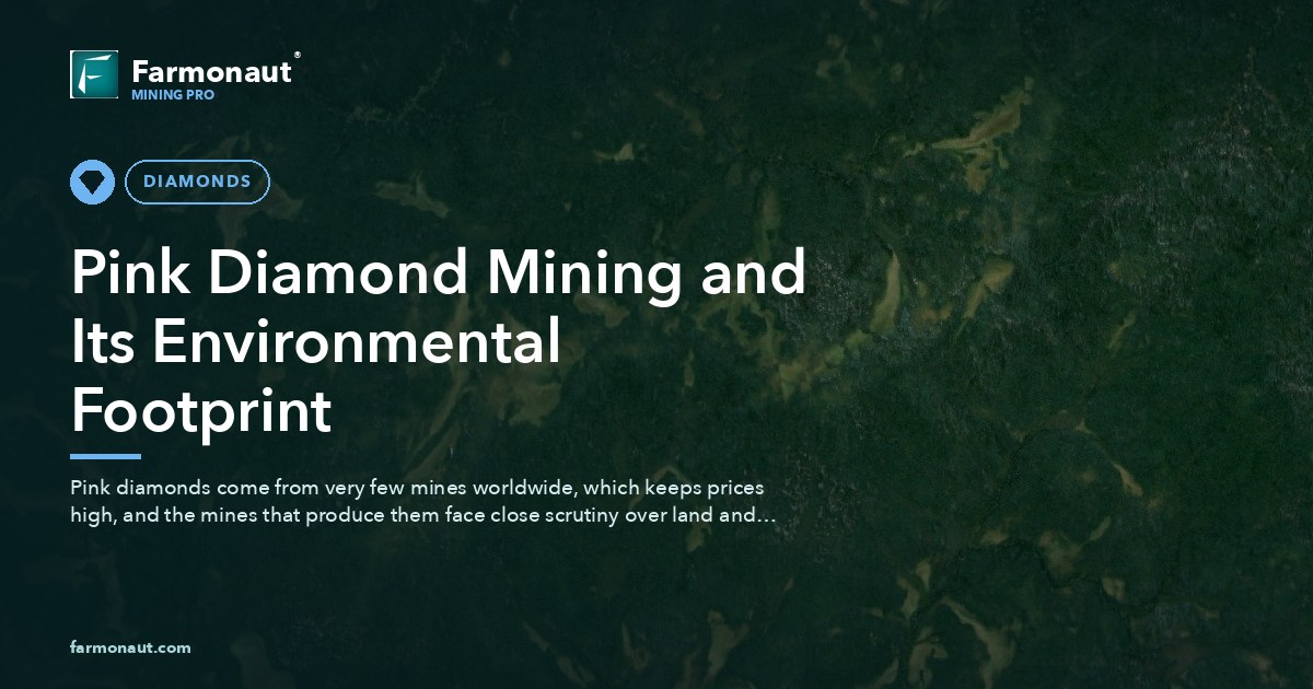 Pink Diamond Mining: Sustainable Land And Water Impact 161 Pink Diamond Mining And Its Environmental Footprint