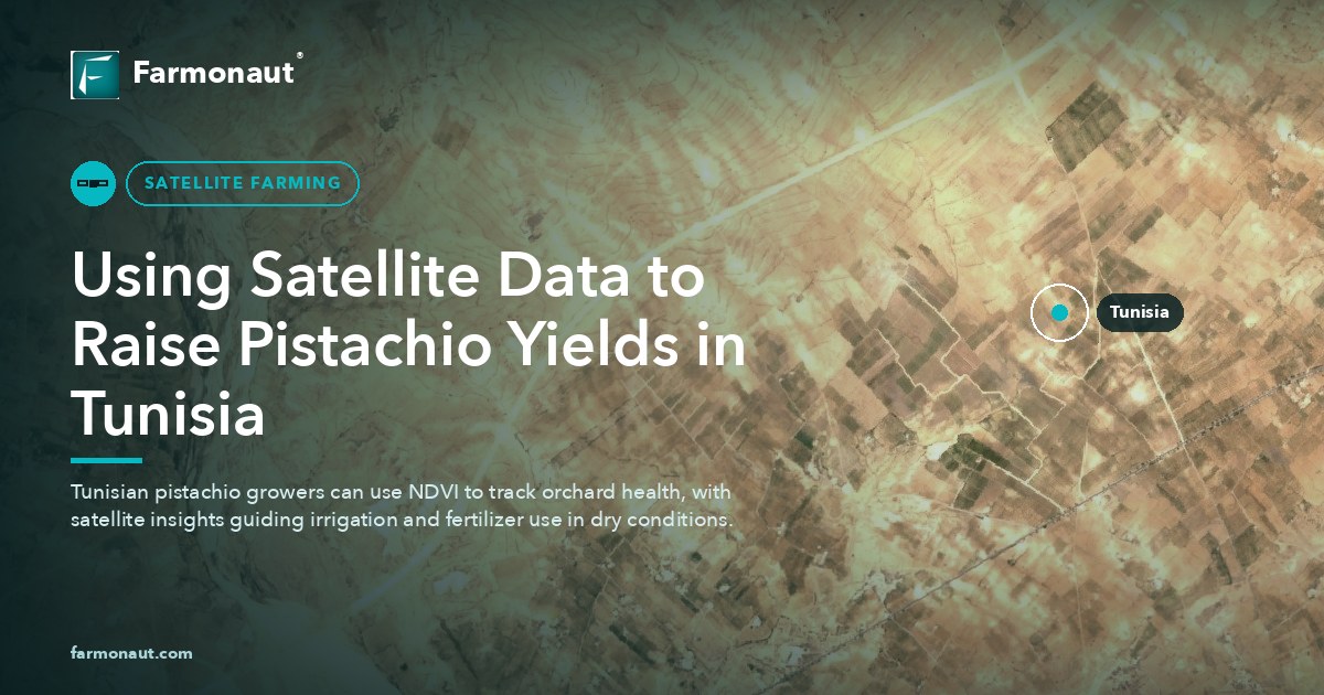 Using Satellite Data To Raise Pistachio Yields In Tunisia