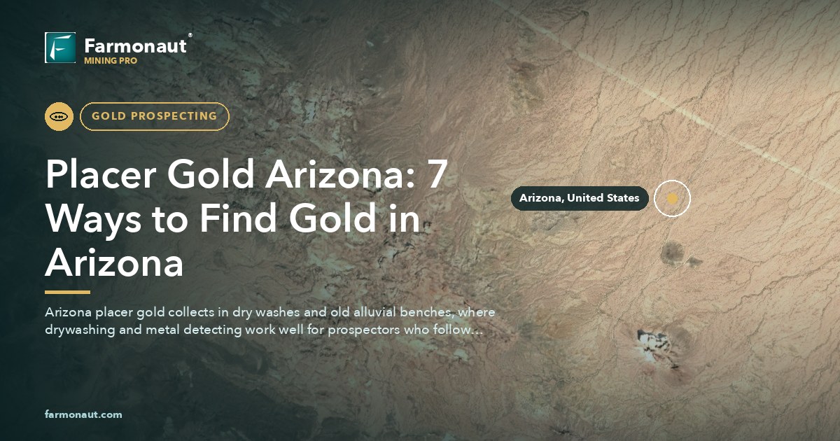 Placer Gold Arizona: 7 Ways To Find Gold In Arizona