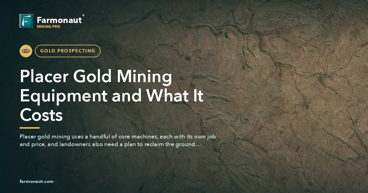 Placer Gold Mining Equipment And What It Costs