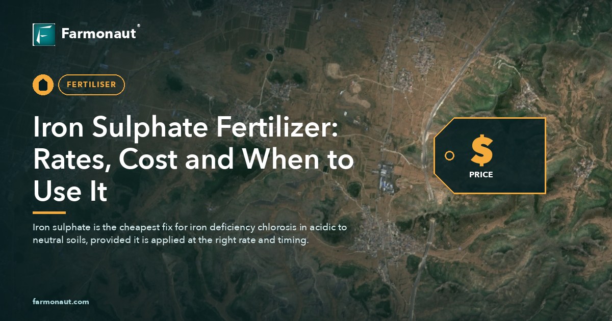 Iron Sulphate Fertilizer: Rates, Cost &Amp; When To Use It 86 Iron Sulphate Fertilizer: Rates, Cost And When To Use It