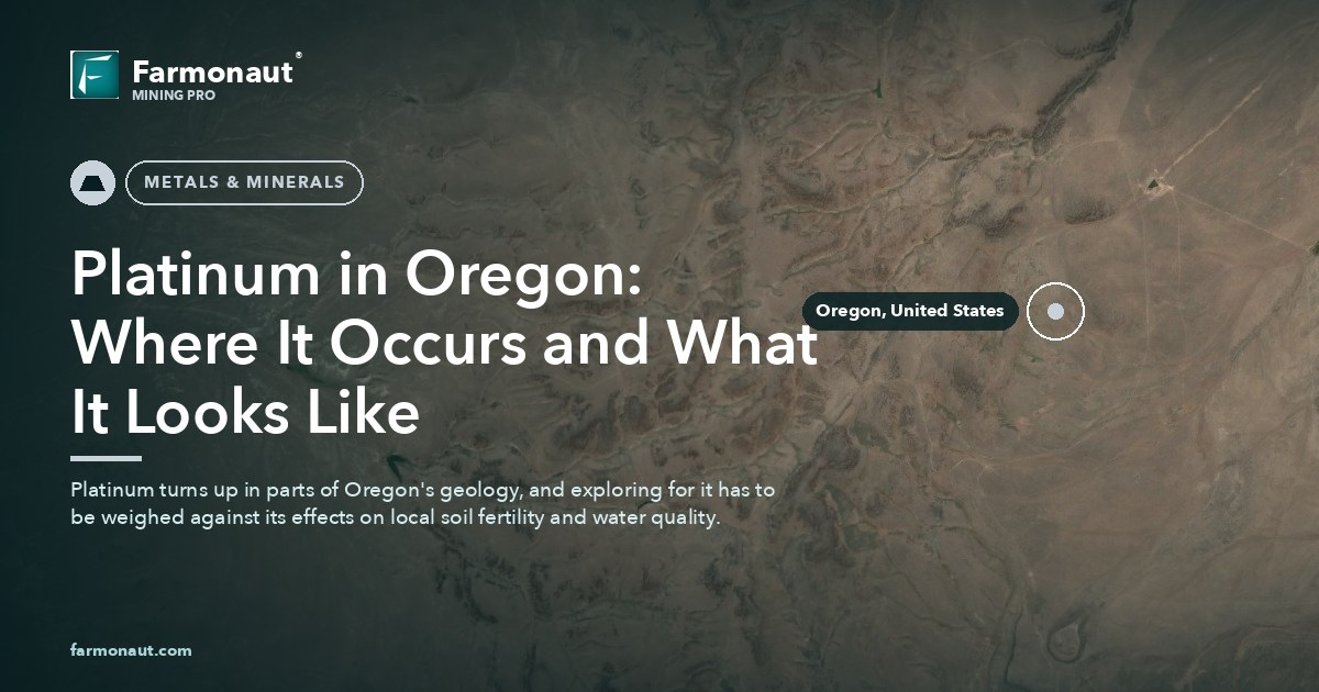 Platinum In Oregon: Where It Occurs And What It Looks Like