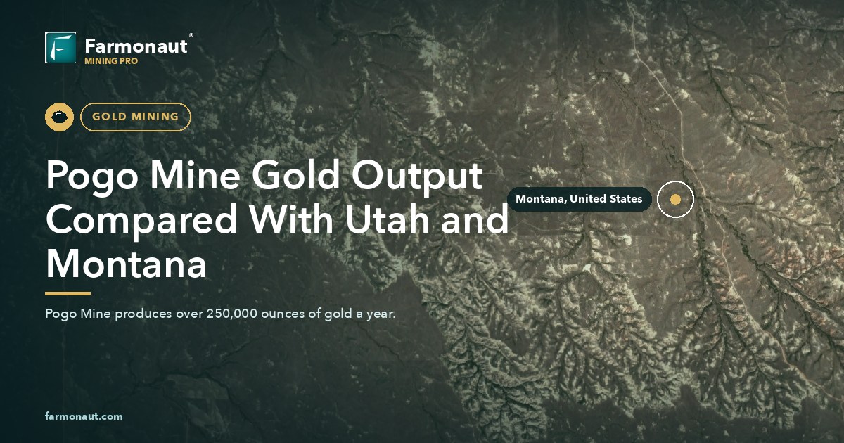 Pogo Mine Gold Output Compared With Utah And Montana