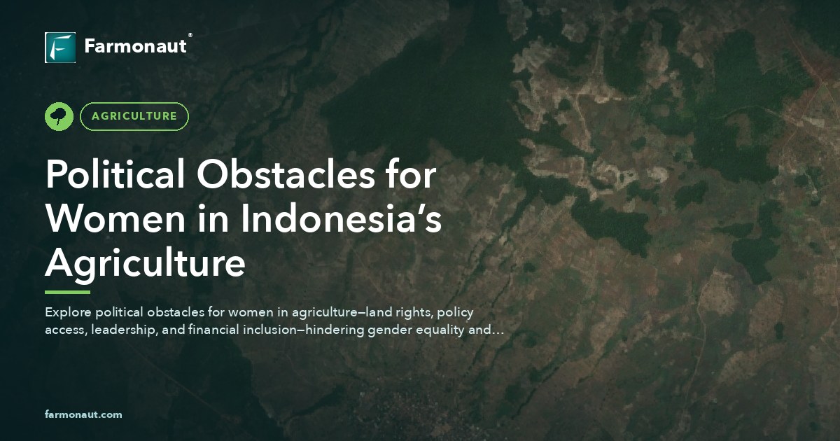Political Obstacles For Women In Indonesia’s Agriculture