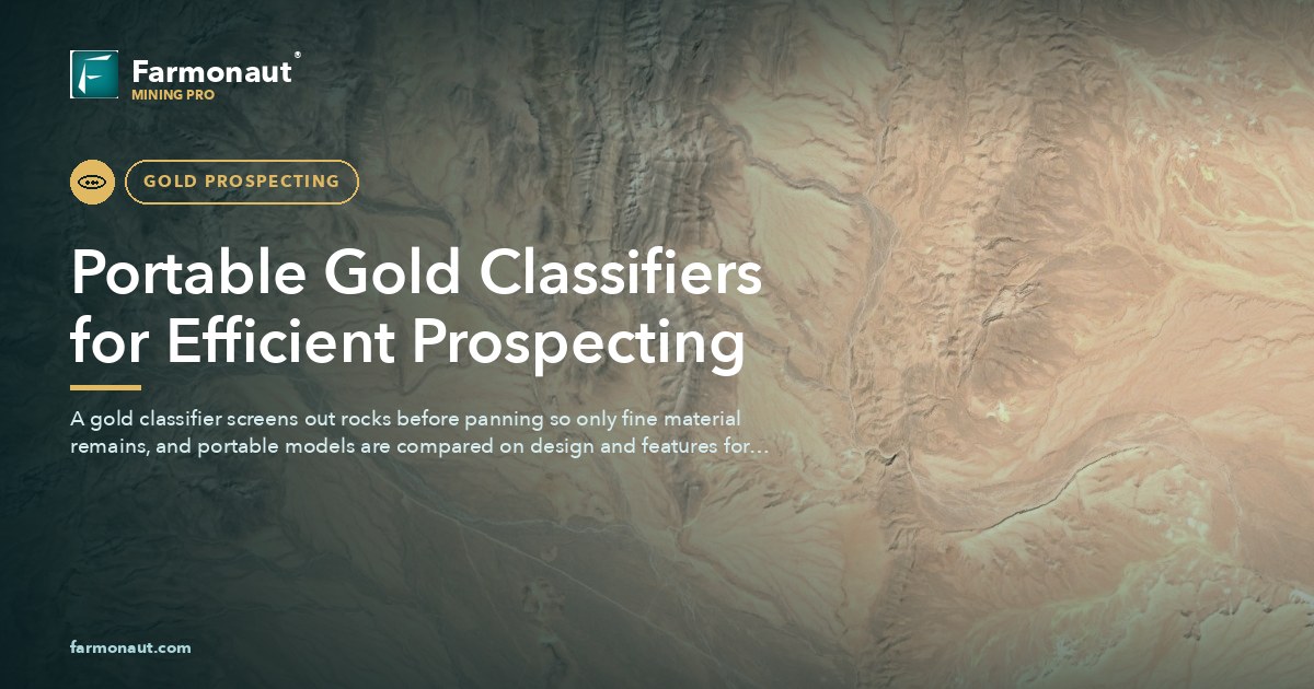 Portable Gold Classifiers For Efficient Prospecting