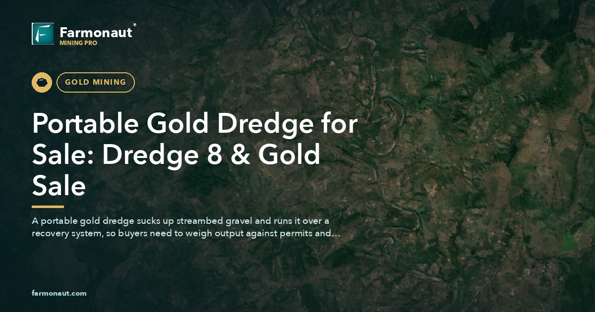 Portable Gold Dredge For Sale: Dredge 8 &Amp; Gold Sale