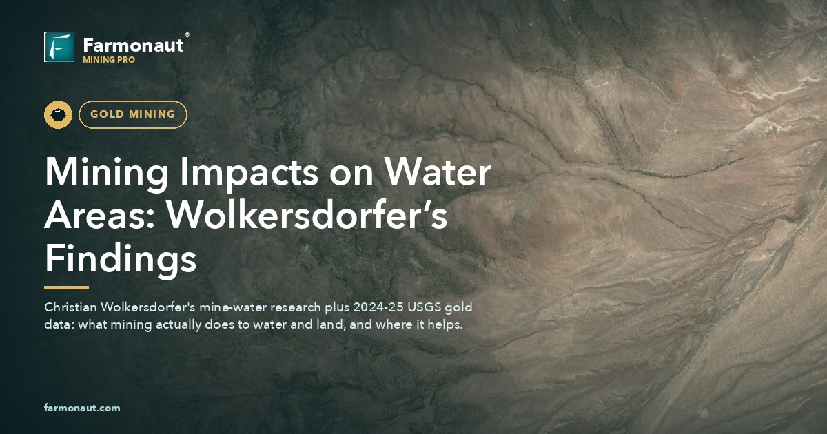 Mining Impacts On Water Areas: Wolkersdorfer’s Findings