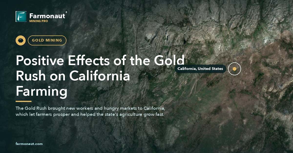 Positive Effects Of The Gold Rush On California Farming