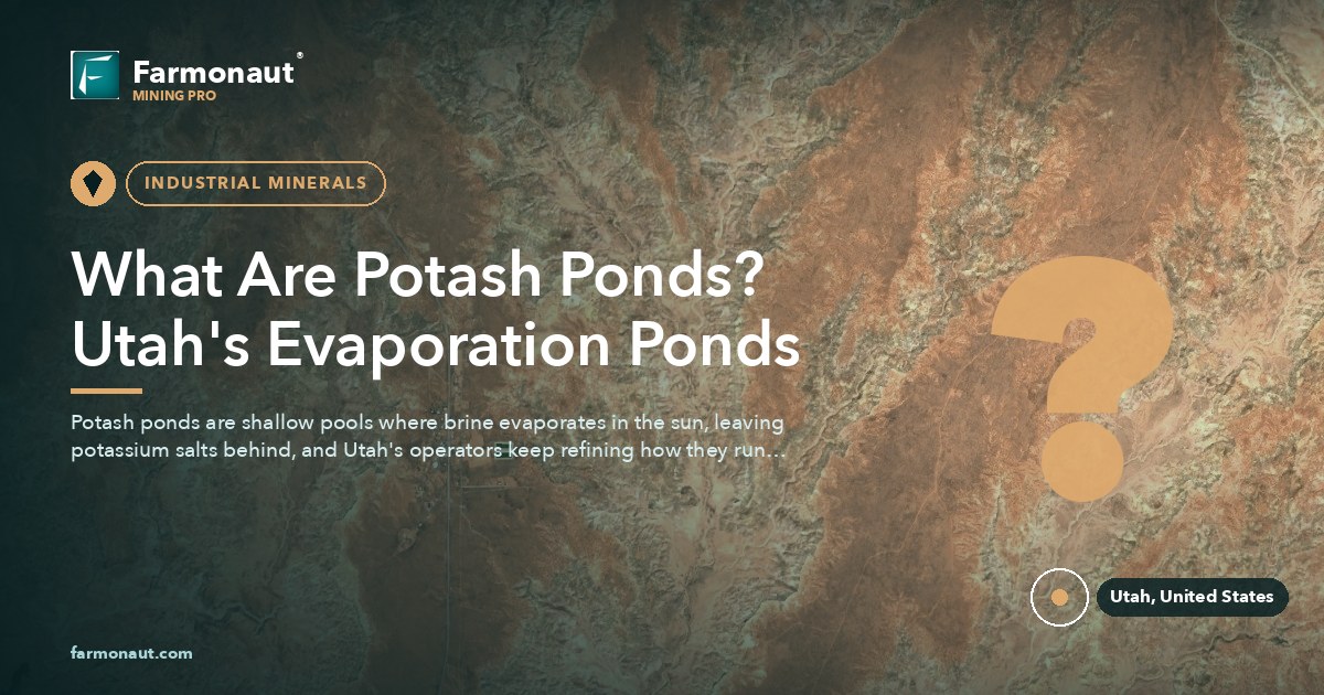 What Are Potash Ponds? Utah'S Evaporation Ponds