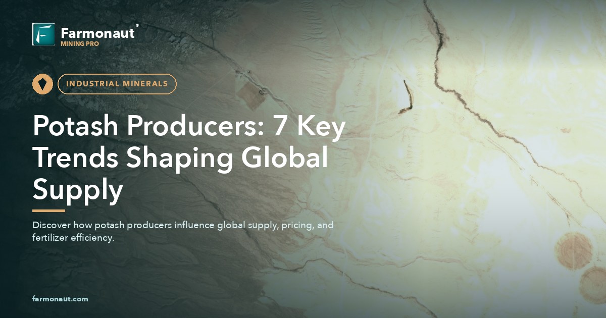 Potash Producers: 7 Key Trends Shaping Global Supply
