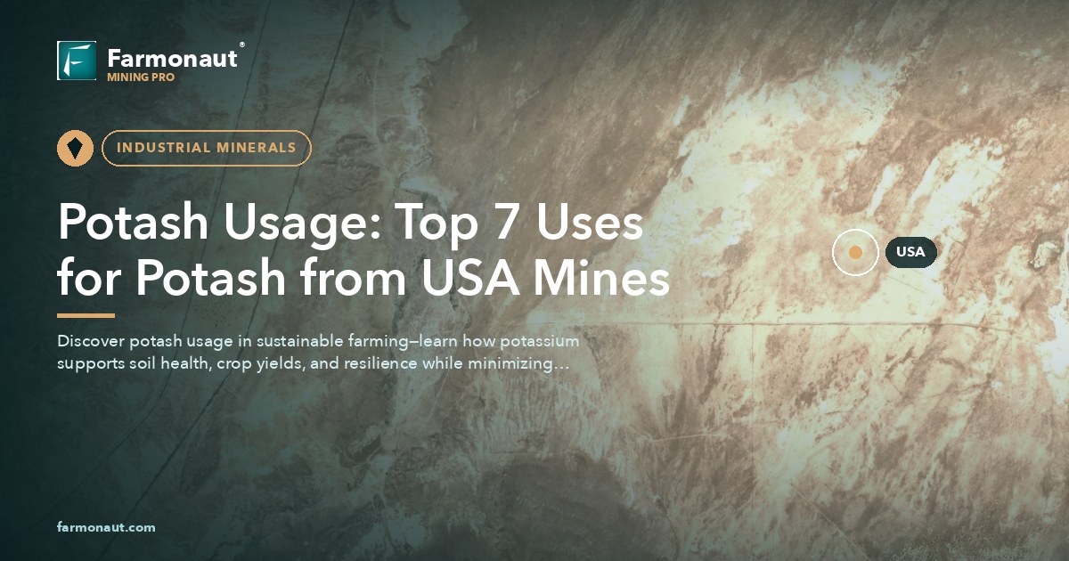Potash Usage: Top 7 Uses For Potash From Usa Mines