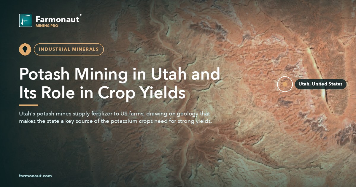 Potash Mining In Utah And Its Role In Crop Yields