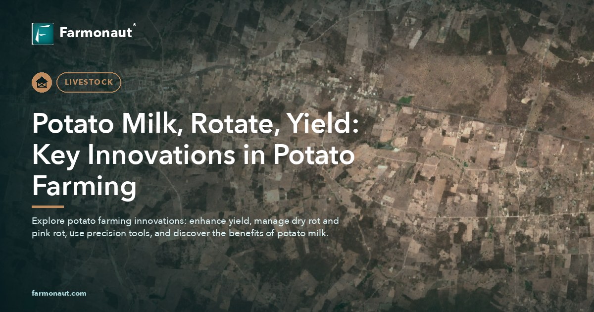 Potato Milk, Rotate, Yield: Key Innovations In Potato Farming