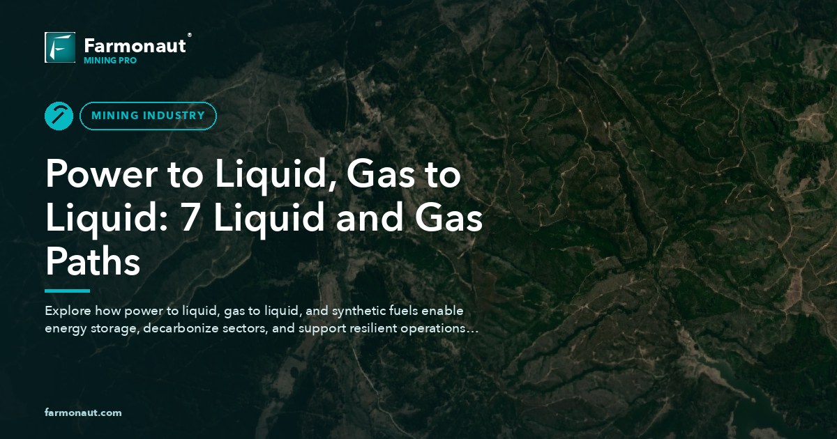 Power To Liquid, Gas To Liquid: 7 Liquid And Gas Paths