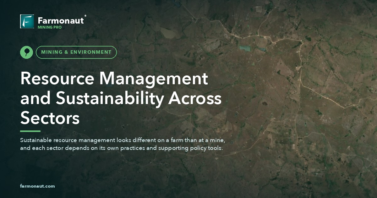 Resource Management And Sustainability Across Sectors