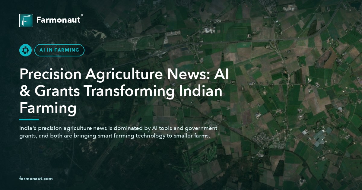 Precision Agriculture News: Ai &Amp; Grants Transforming Indian Farming