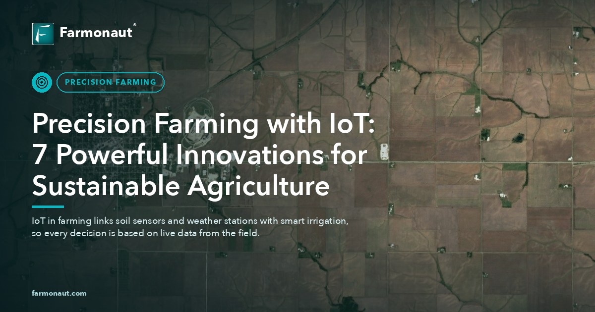 Precision Farming With Iot: 7 Powerful Innovations For Sustainable Agriculture