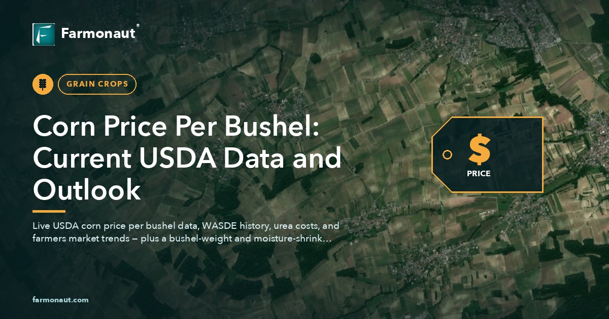 Corn Price Per Bushel: Current Usda Data And Outlook