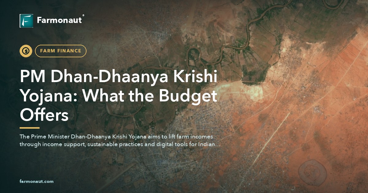 Pm Dhan-Dhaanya Krishi Yojana: What The Budget Offers