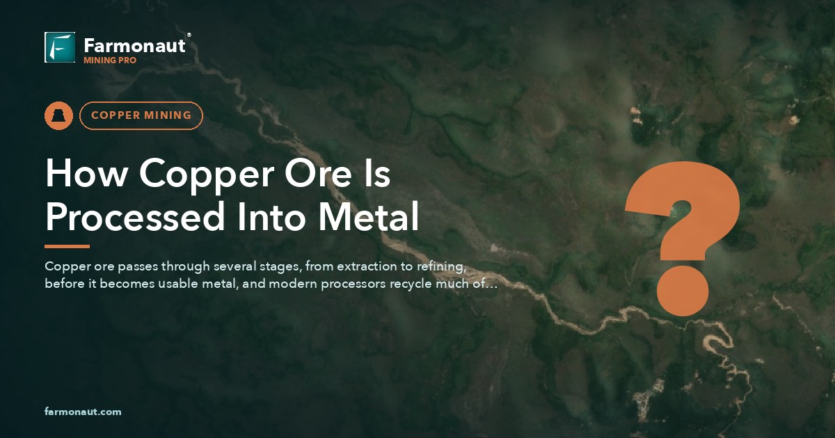 How Copper Ore Is Processed Into Metal