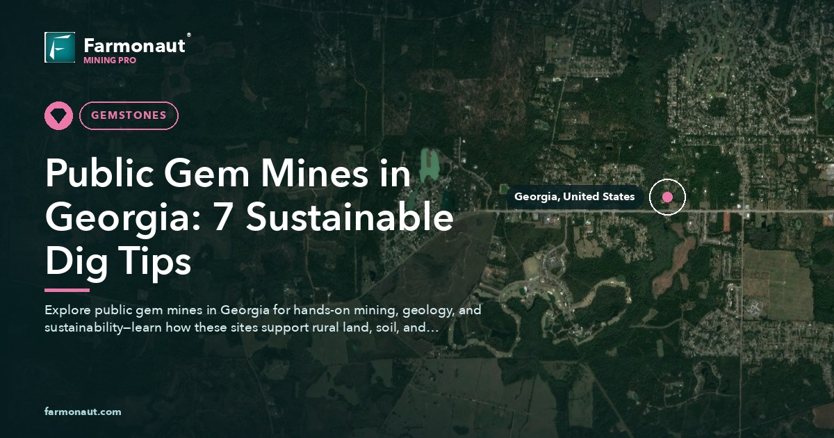 Public Gem Mines In Georgia: 7 Sustainable Dig Tips