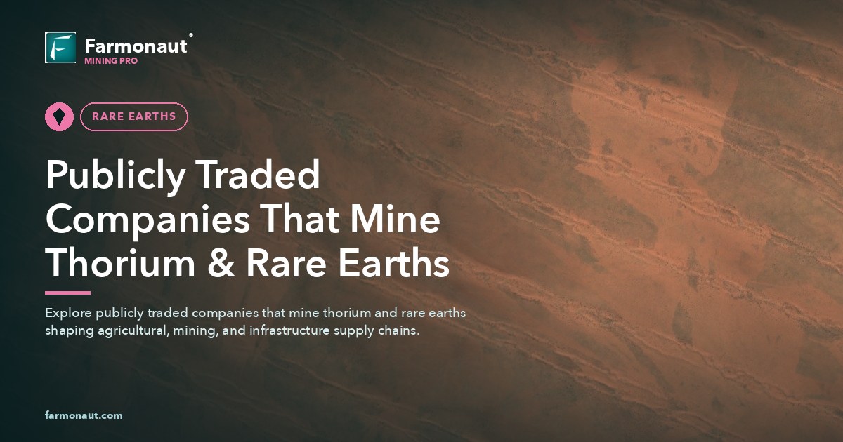 Publicly Traded Companies That Mine Thorium &Amp; Rare Earths