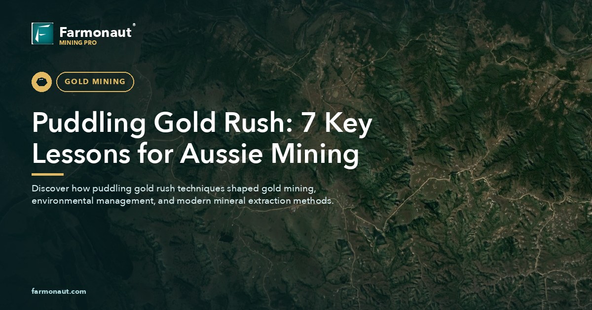 Puddling Gold Rush: 7 Key Lessons For Aussie Mining