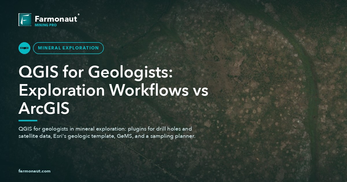 Qgis For Geologists: Exploration Workflows Vs Arcgis