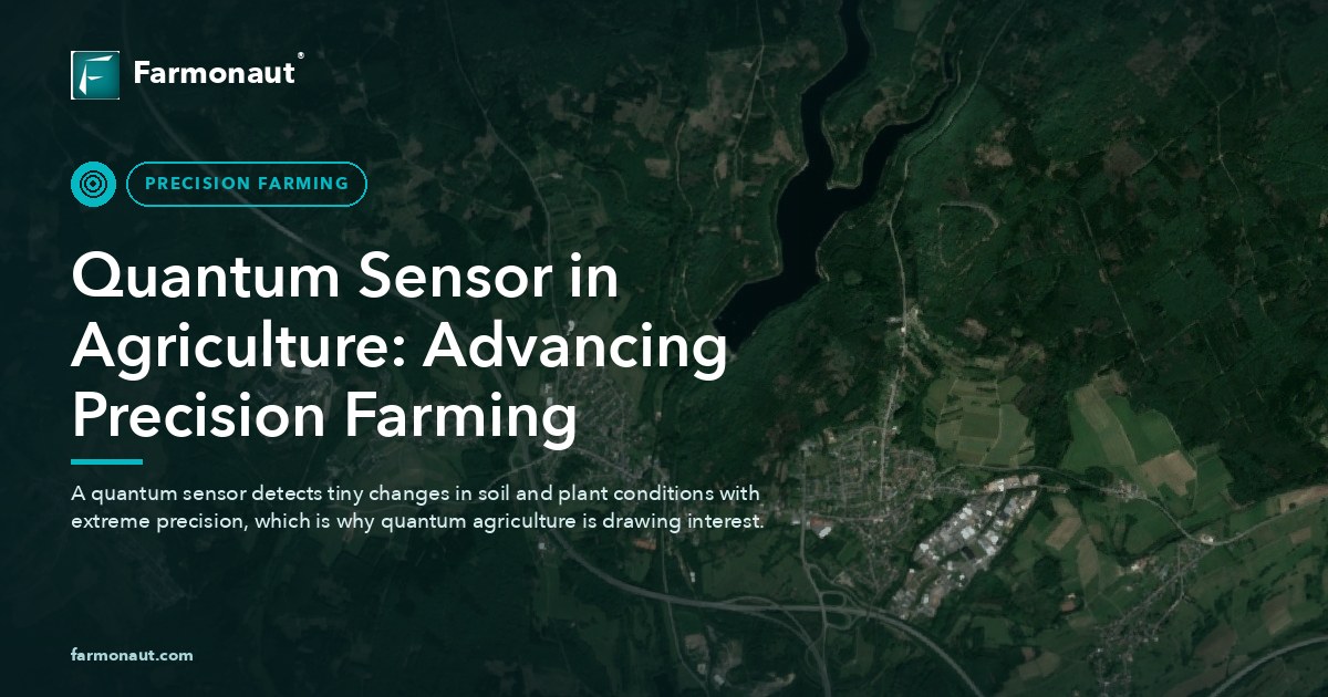 Quantum Sensor In Agriculture: Advancing Precision Farming