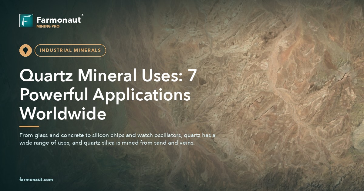 Quartz Mineral Uses: 7 Powerful Applications Worldwide 155 Quartz Mineral Uses: 7 Powerful Applications Worldwide
