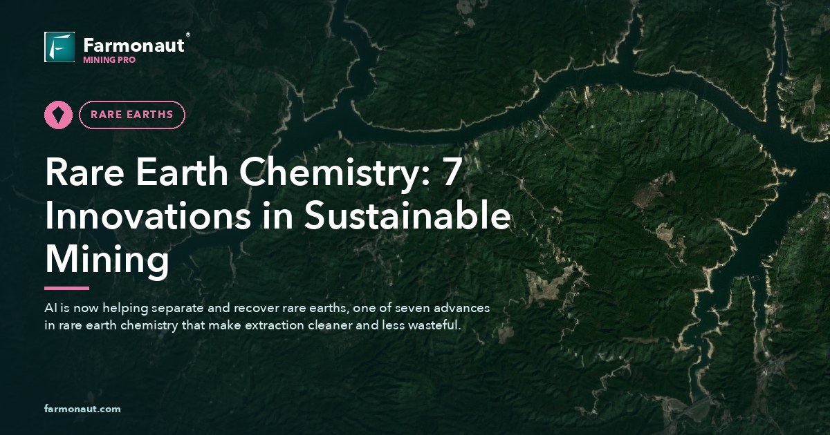 Rare Earth Chemistry: 7 Innovations In Sustainable Mining