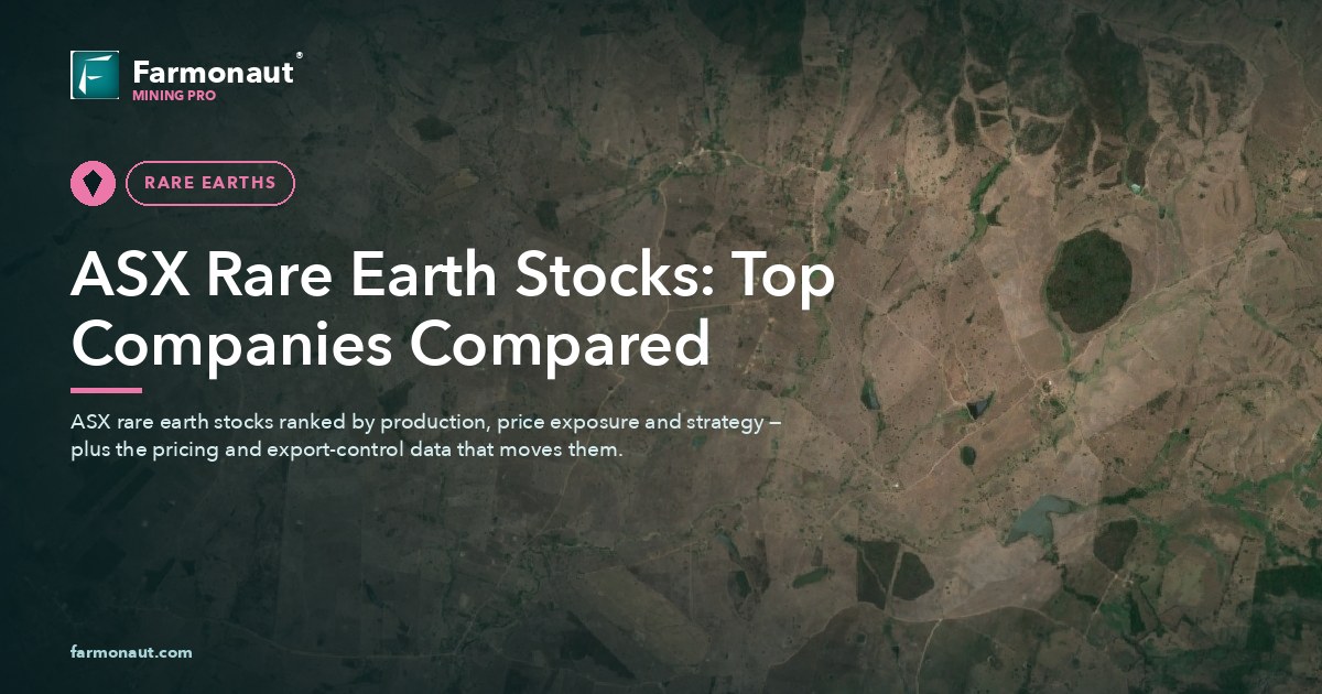 Asx Rare Earth Stocks: Top Companies Compared