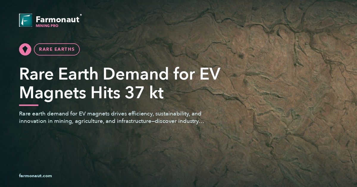 Rare Earth Demand For Ev Magnets Hits 37 Kt