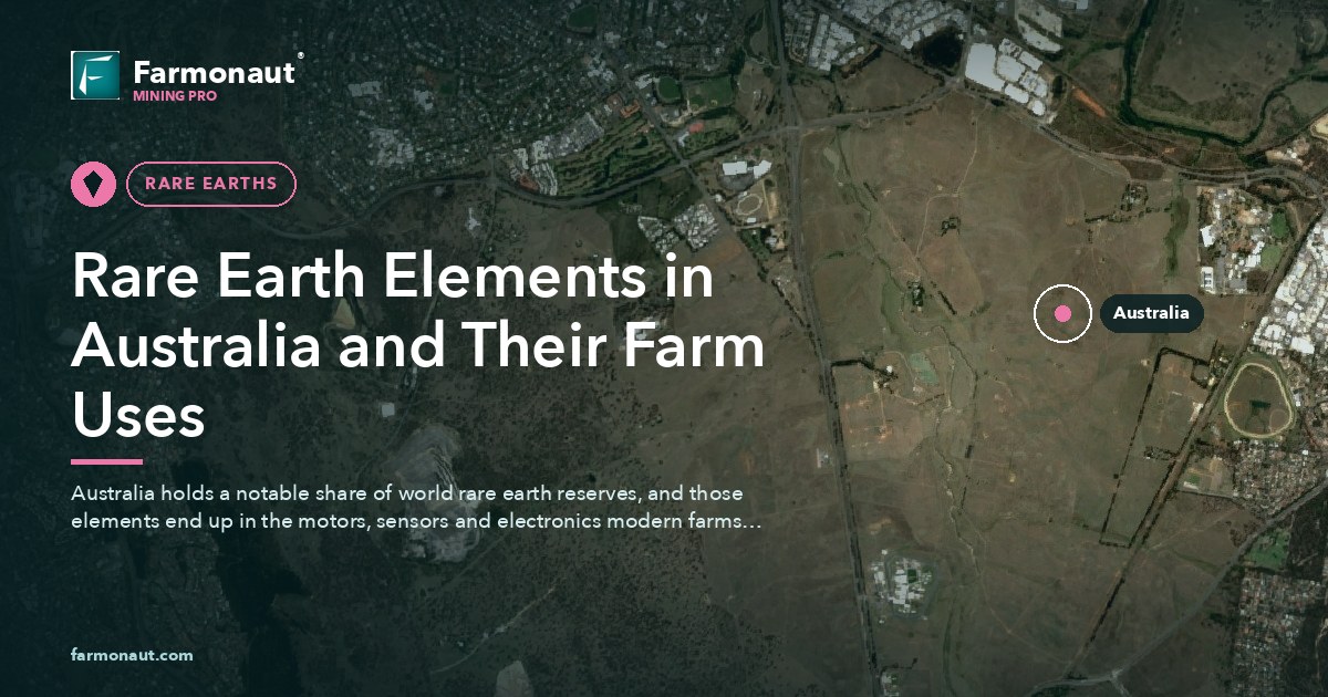 Rare Earth Elements In Australia And Their Farm Uses