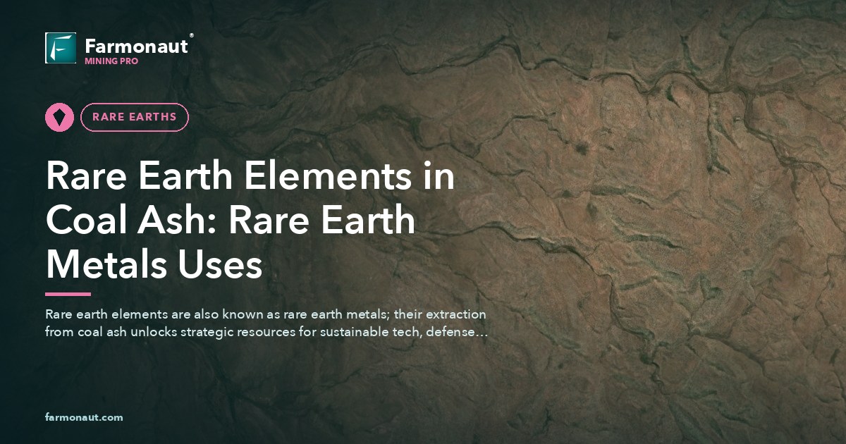 Rare Earth Elements In Coal Ash: Rare Earth Metals Uses
