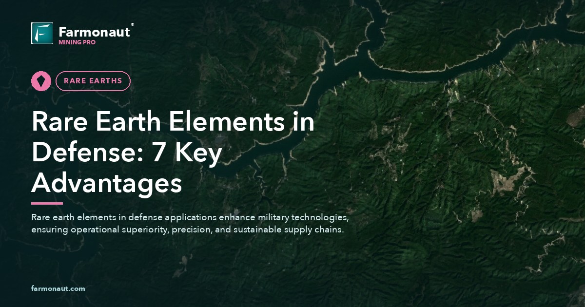 Rare Earth Elements In Defense: 7 Key Advantages