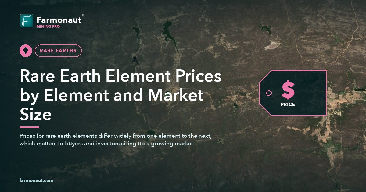 Rare Earth Element Prices By Element And Market Size
