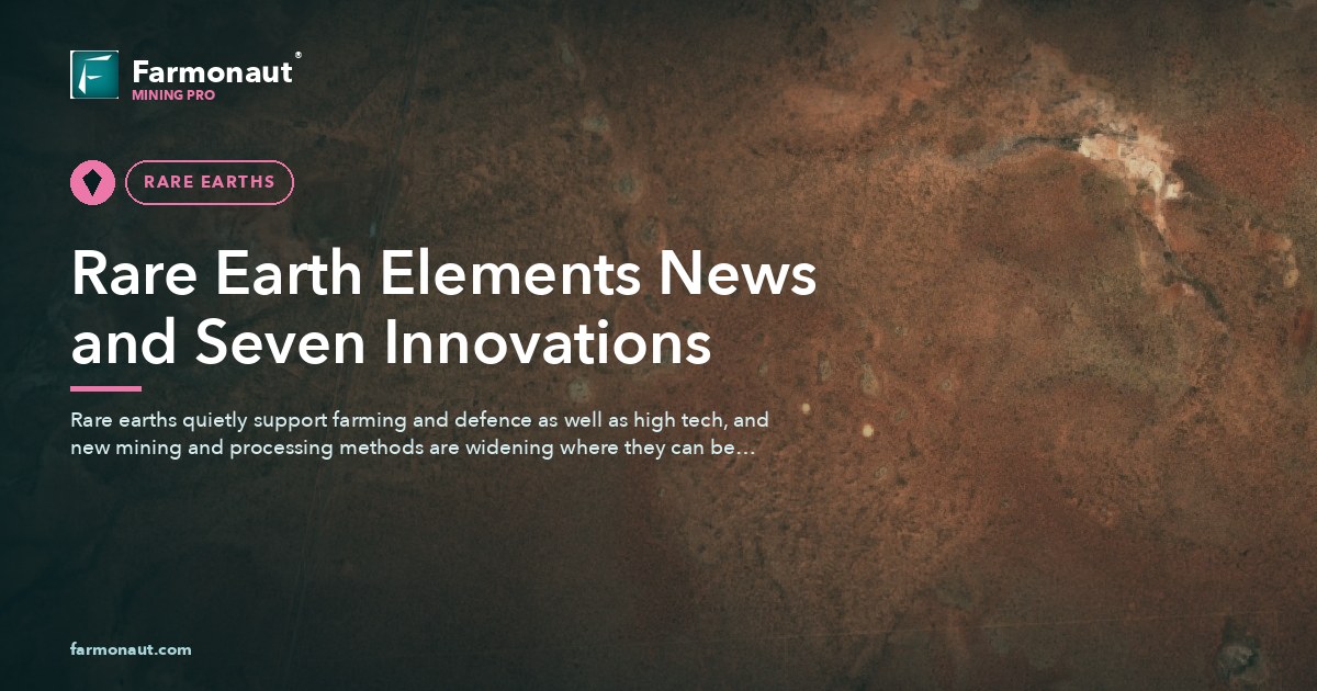 Rare Earth Elements News And Seven Innovations