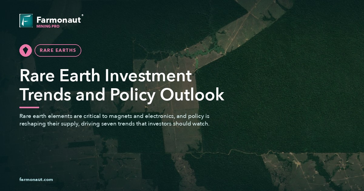 Rare Earth Investment Trends And Policy Outlook