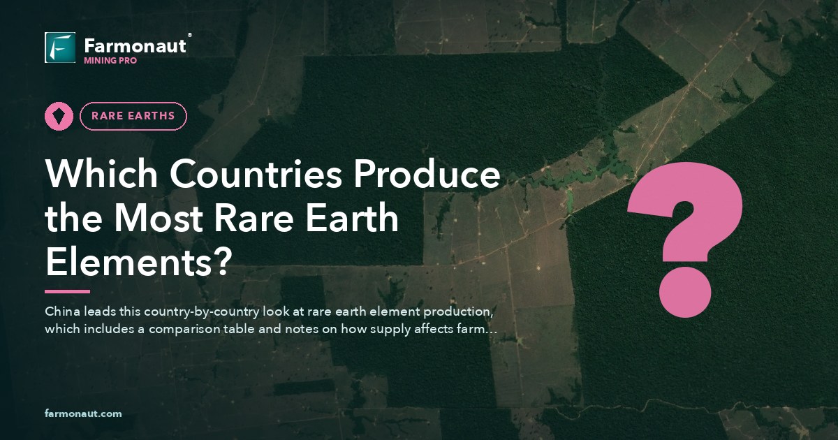 Which Countries Produce The Most Rare Earth Elements?