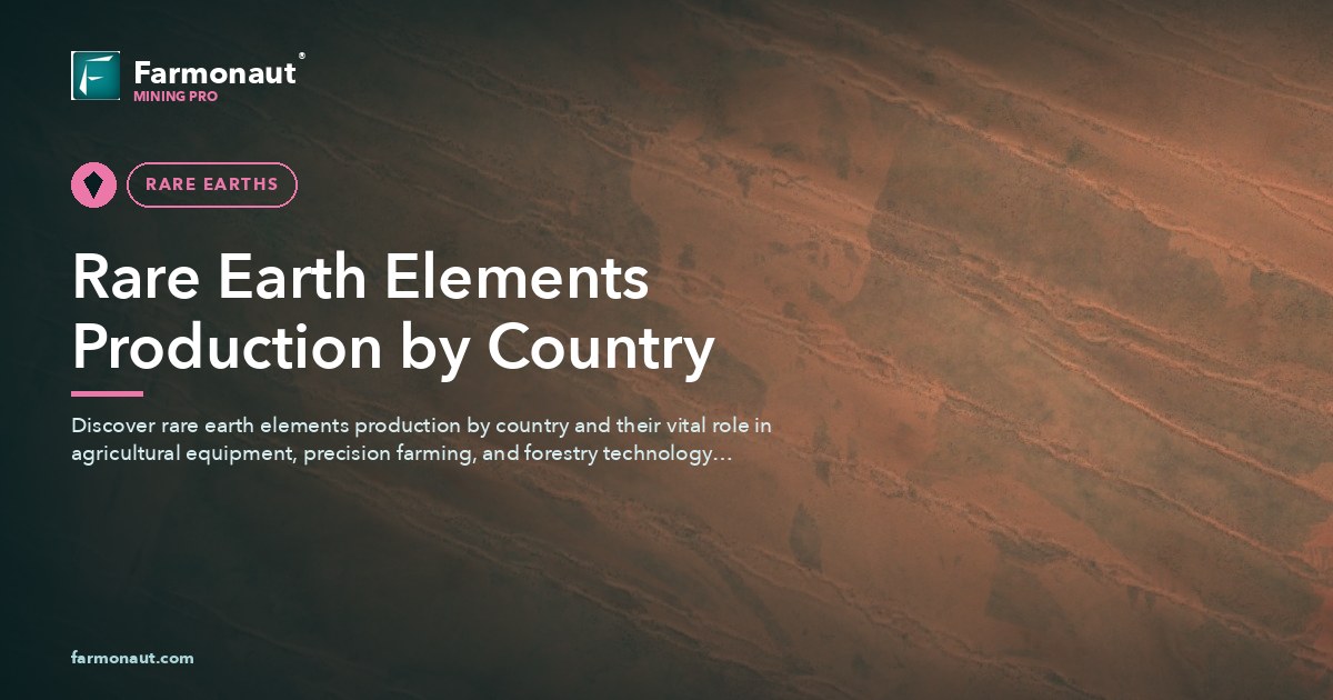 Rare Earth Elements Production By Country