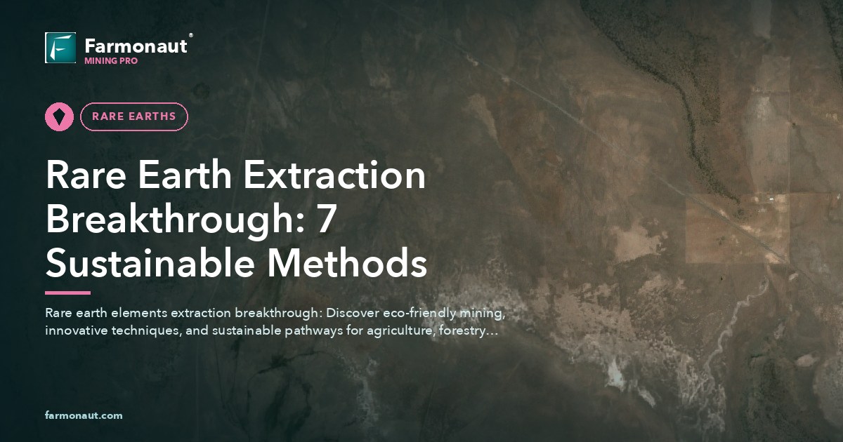 Rare Earth Extraction Breakthrough: 7 Sustainable Methods