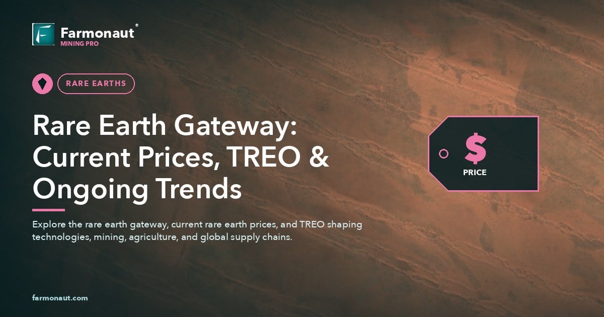 Rare Earth Gateway: Current Prices, Treo &Amp; Ongoing Trends