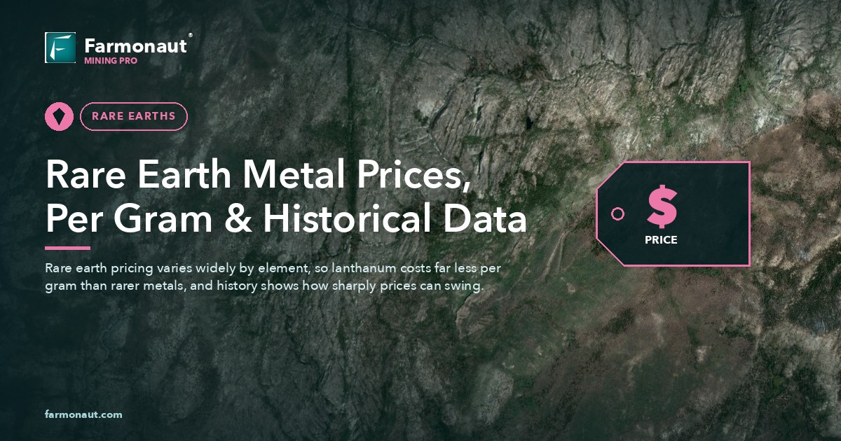 Rare Earth Metal Prices, Per Gram &Amp; Historical Data